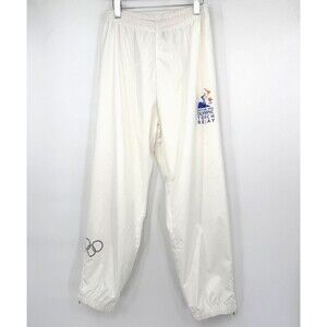 Official Salt Lake 2002 Winter Olympics Torch Relay Men's L/XL Track‎ Pants